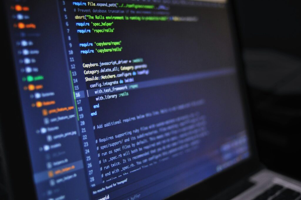 Pulumi Infrastructure as Code on laptop screen