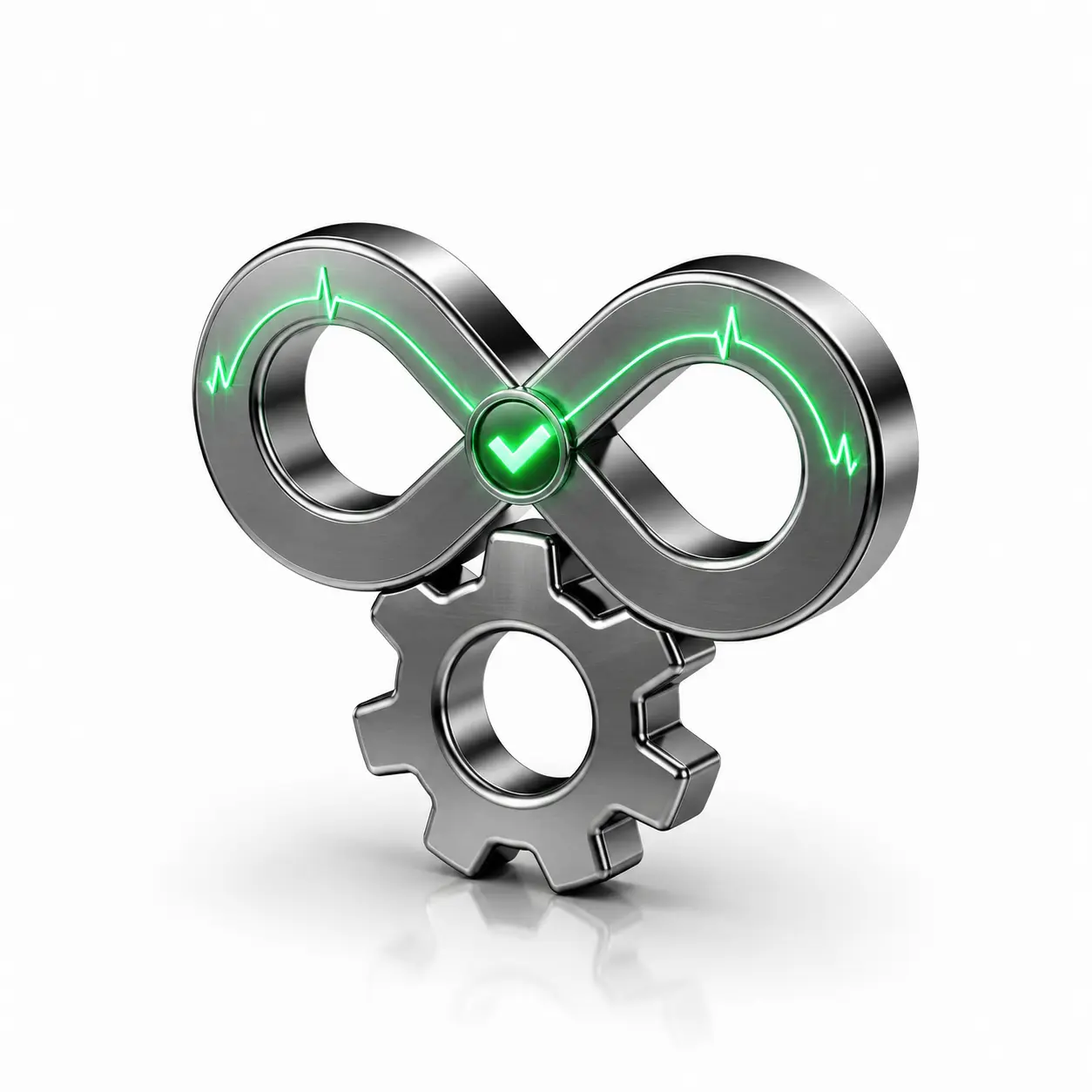 DevOps and platform engineering represented by continuous delivery, automation and monitoring